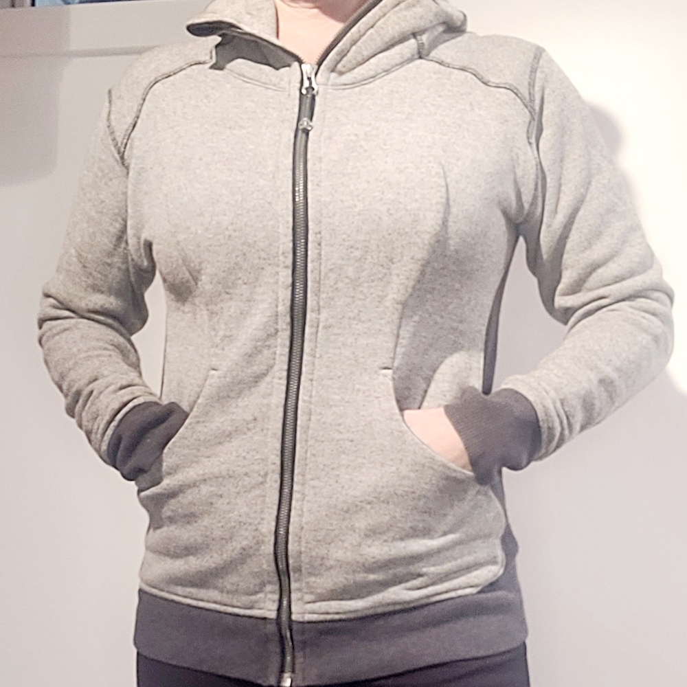 lululemon athletica Heathered Gray Hoodie
